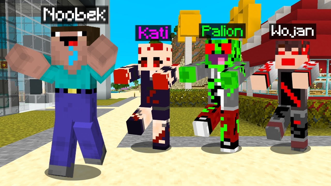 JESTEŚMY WSZYSCY OPĘTANI TROLL na NOOBKU w Minecraft...