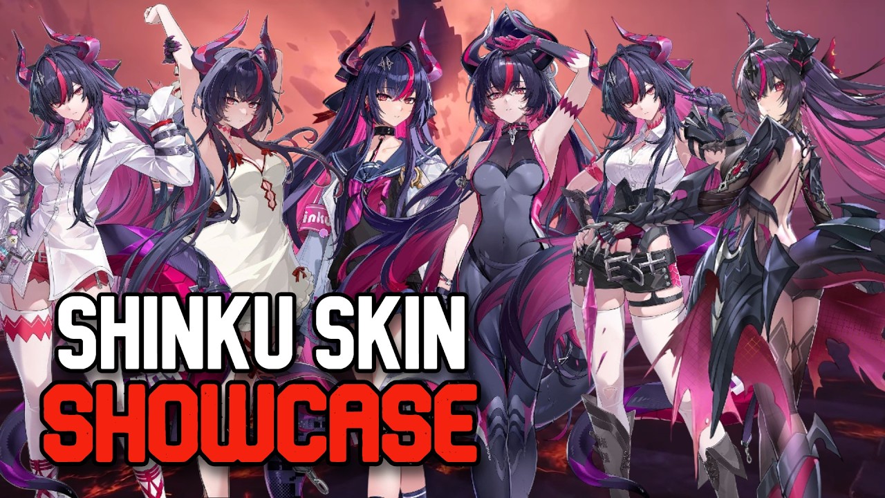 【NTE】ALL SHINKU SKINS' GAMEPLAY SHOWCASE!  - Neverness to Everness