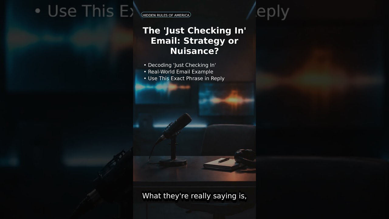 The 'Just Checking In' Email: Strategy or Nuisance? #shorts
