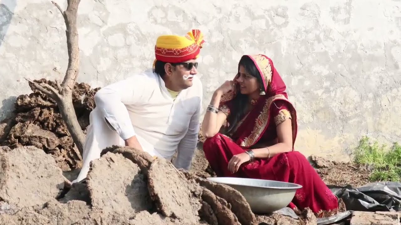 झटका ताऊ से नई बहु को हुआ प्यार 😱😂#maheshtewatiacomedy #jhatkataucomedy 