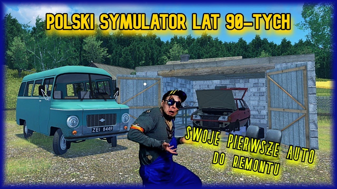 POLSKI SYMULATOR Z LAT 90-TYCH - SWOJE PIERWSZE AUTO 