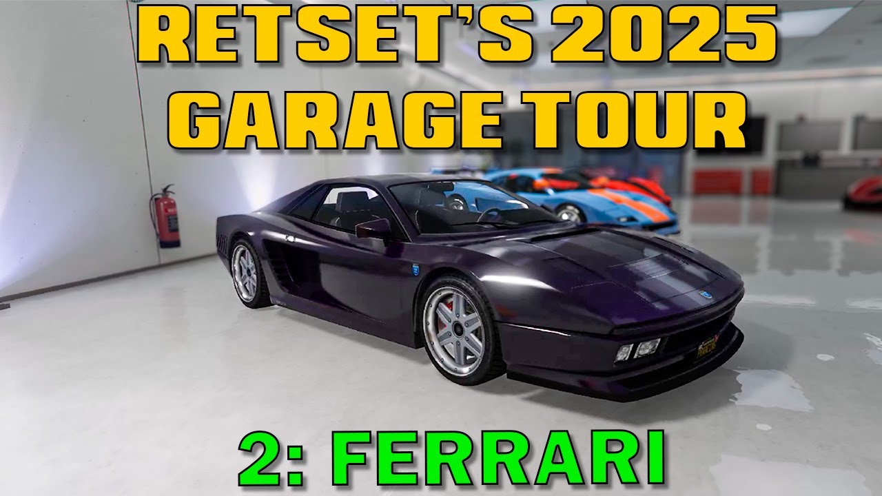 Retset's 2025 Garage Tour Ep.2 - Ferrari & More - 20 Supercars In GTA Online