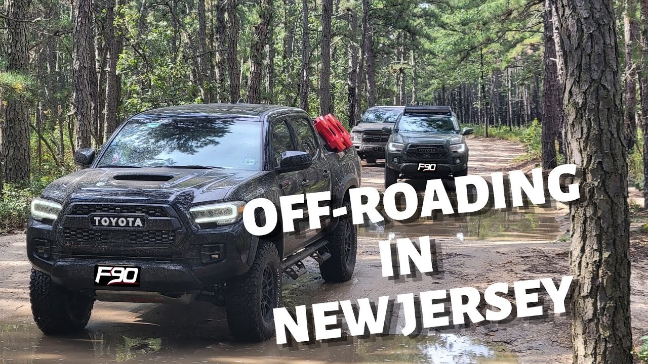 Off-Roading in The Pine Barrens  New Jersey with the Toyota Tacoma's