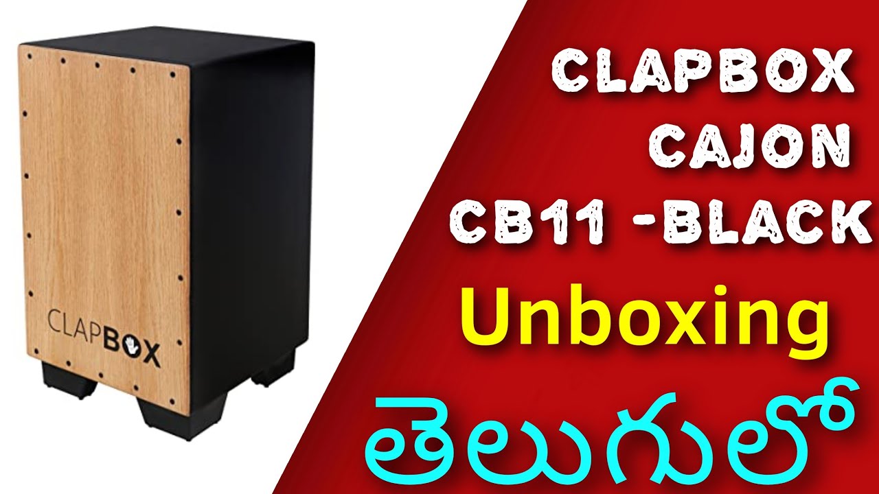 Clapbox Cajon Cb11  Unboxing | Telugu | #Take_Over_Channel |