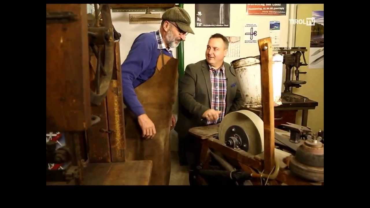 Tirol TV Beitrag Wanderschleifer, Messerschleifer 