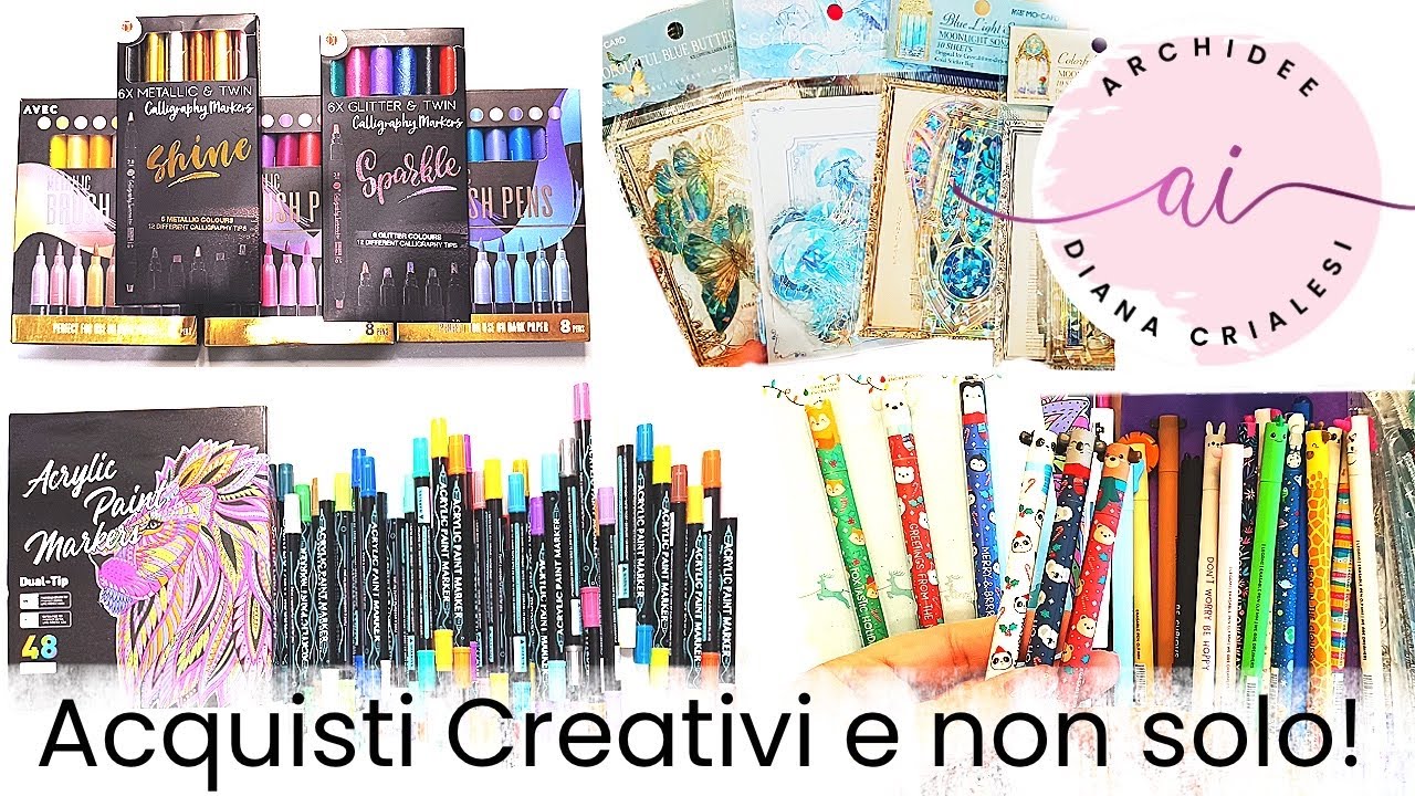 Acquisti Creativi: Action (nuova apertura a Roma), Aliexpress, Amazon, Lucca Comics, Mondo Creativo
