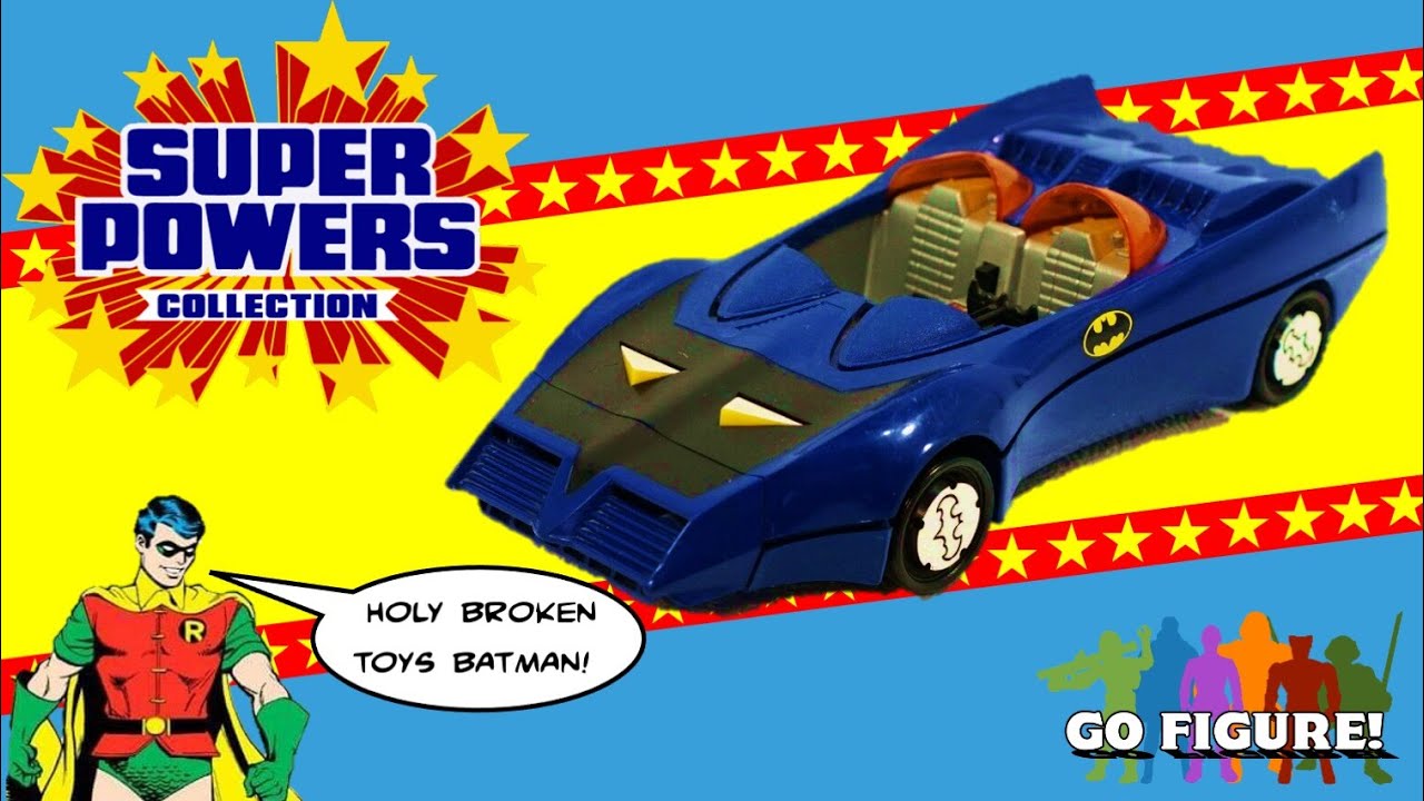 GO FIGURE SUPER POWERS BATMOBILE
