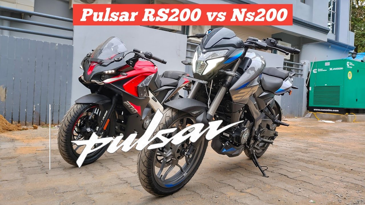 2024 Bajaj Pulsar RS 200 vs Pulsar NS 200 🔥 | Detailed Comparison |