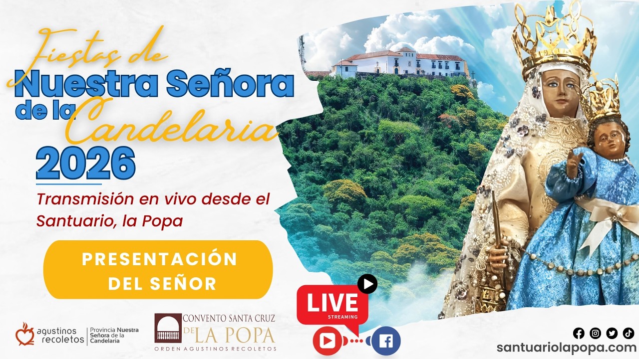 SANTA MISA CAMPAL- 3:00 P.M. - DÍA DE NUESTRA SEÑORA DE LA CANDELARIA -  2 DE FEBRERO DE 2026