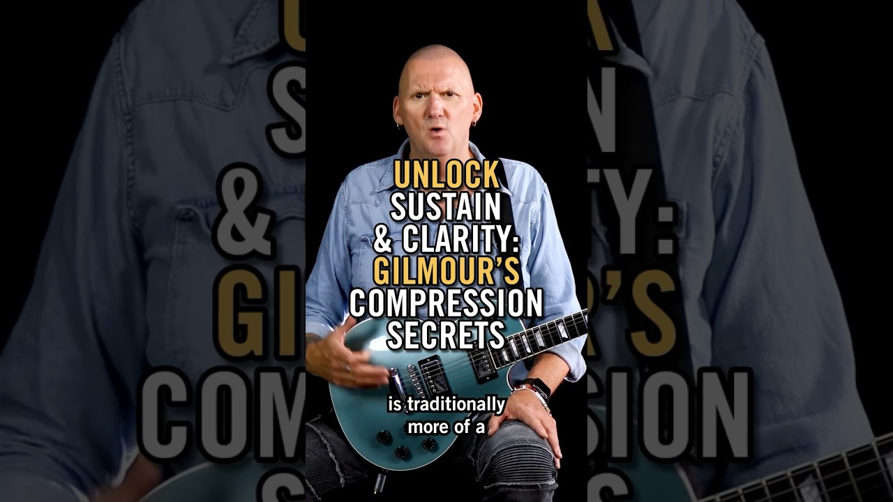 Unlock Sustain & Clarity: Gilmour's Compression Secrets #gibsonapp #davidgilmour #pinkfloyd #guitar