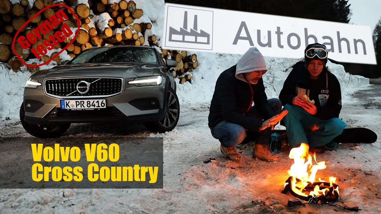 2019 Volvo V60 Cross Country - Autobahn-tested & snow drifting