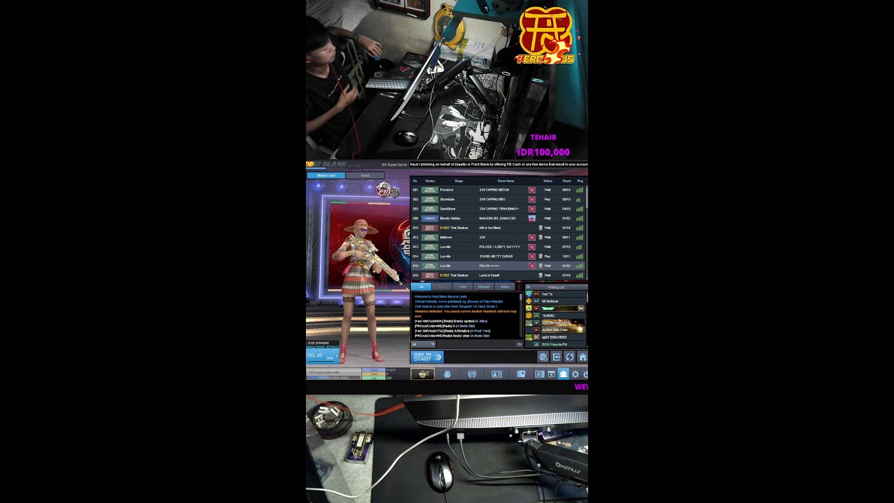 DEPAN PC #pointblankzepetto  #pointblank #shortvideo #shorts #short #livestream