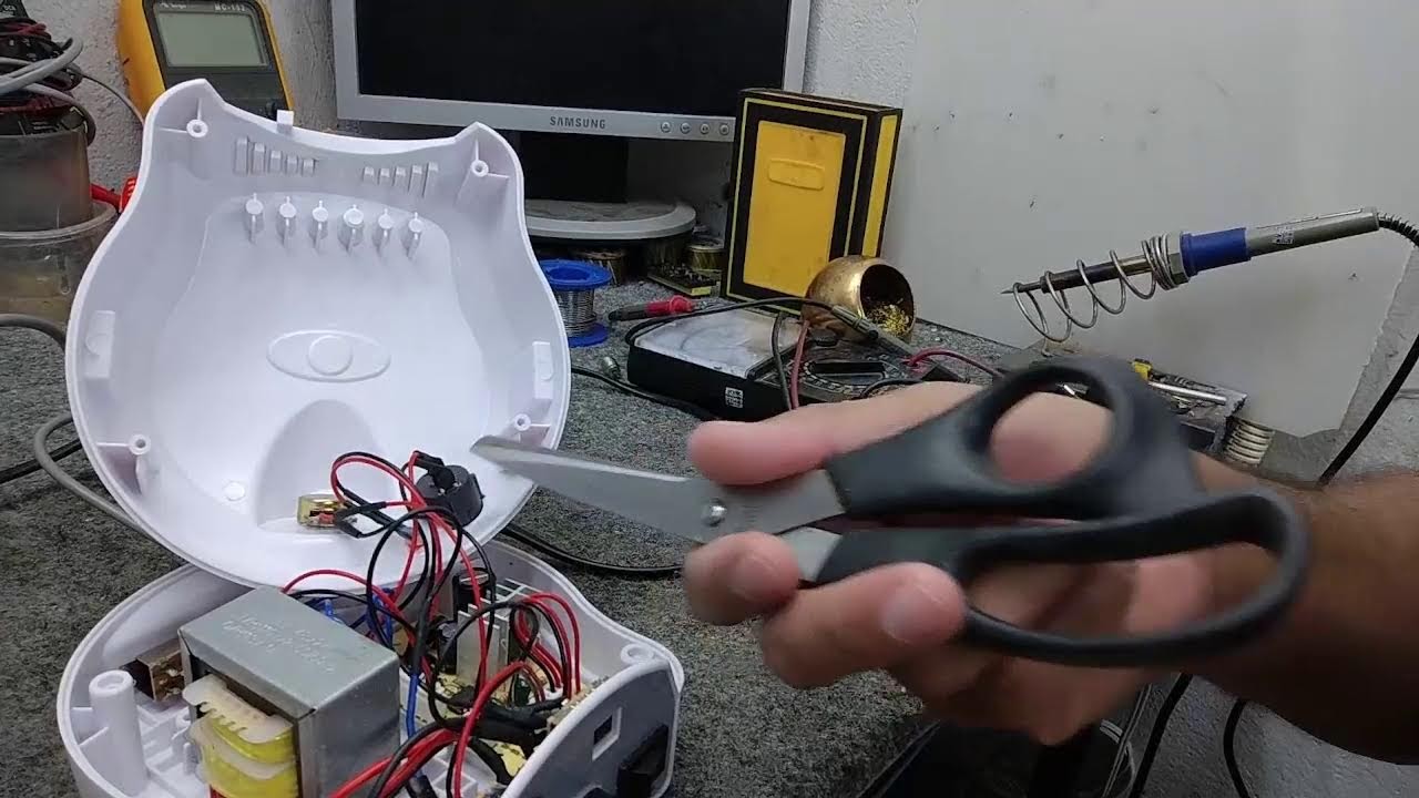 Lixadeira Motor Elétrica Unhas liga mais não funciona a caneta