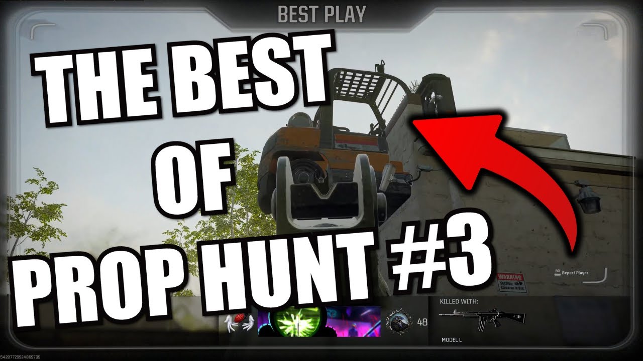 THE BEST OF PROP HUNT #3 - (BLACK OPS 6)
