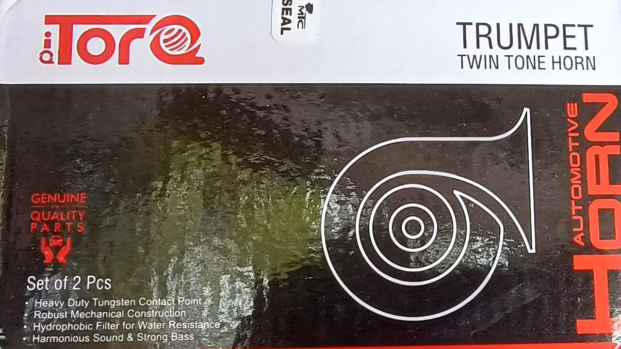 Torq Trumpet Horn.Low on Power Consumption High on Performance.
