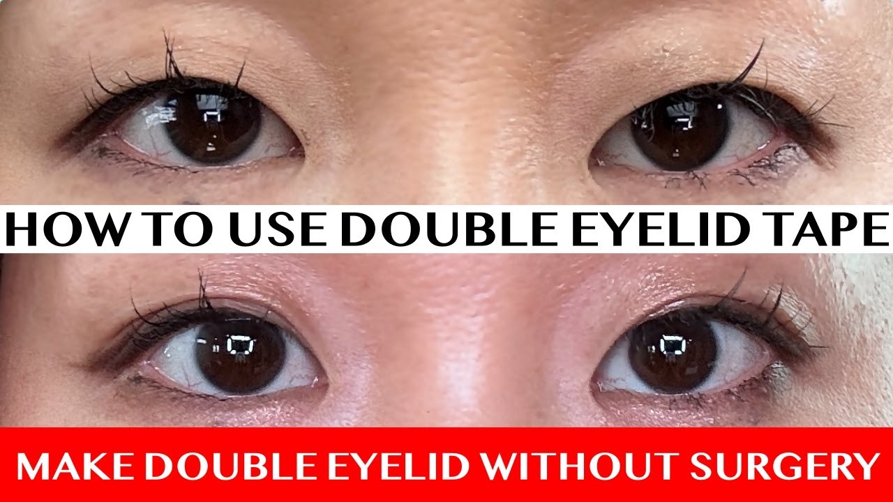 How to Make Double Eyelid Without Surgery~ If you are makeup artists, MUST know this technique !!