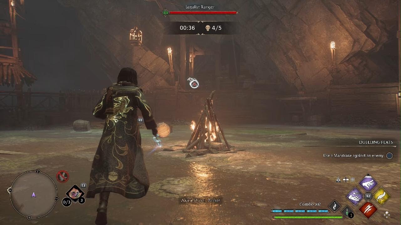 Hogwarts Legacy | New World record | 2:51| Dark Arts Arena | No Dark Arts | Flawless Victory