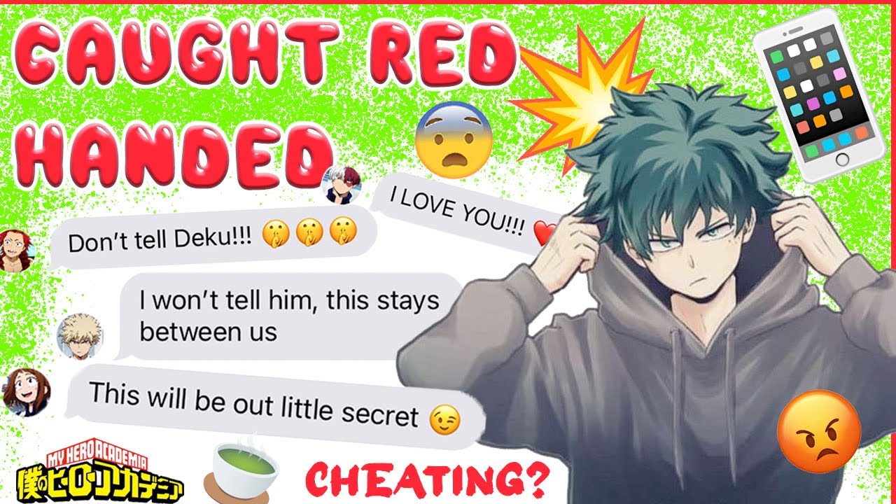 Deku Goes THROUGH BAKUGOU'S PHONE and Finds... 😱 BNHA Texts - MHA Chat - BakuDeku