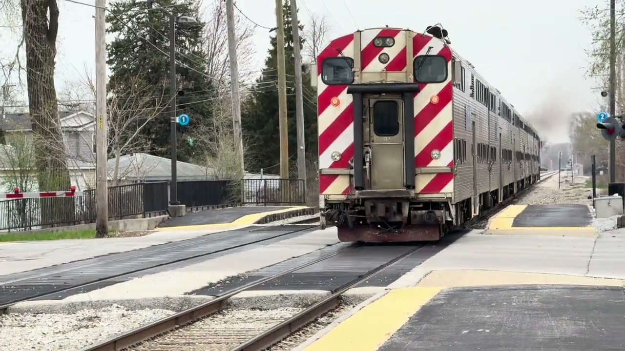 Metra and Amtrak in Chicago, January-May 2025