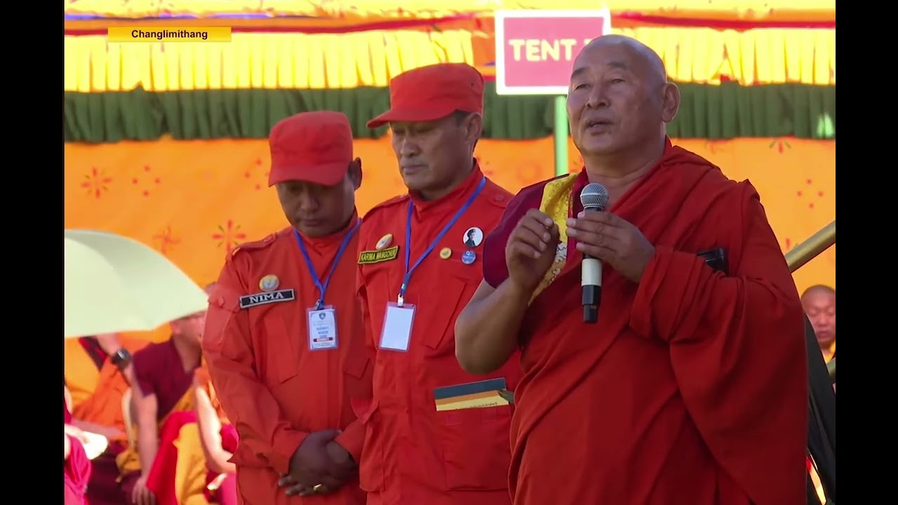 Tribute Speech by Khenchen Tandin Sithup at Global Peace Prayer to His Holiness Jekhenpo of Bhutan