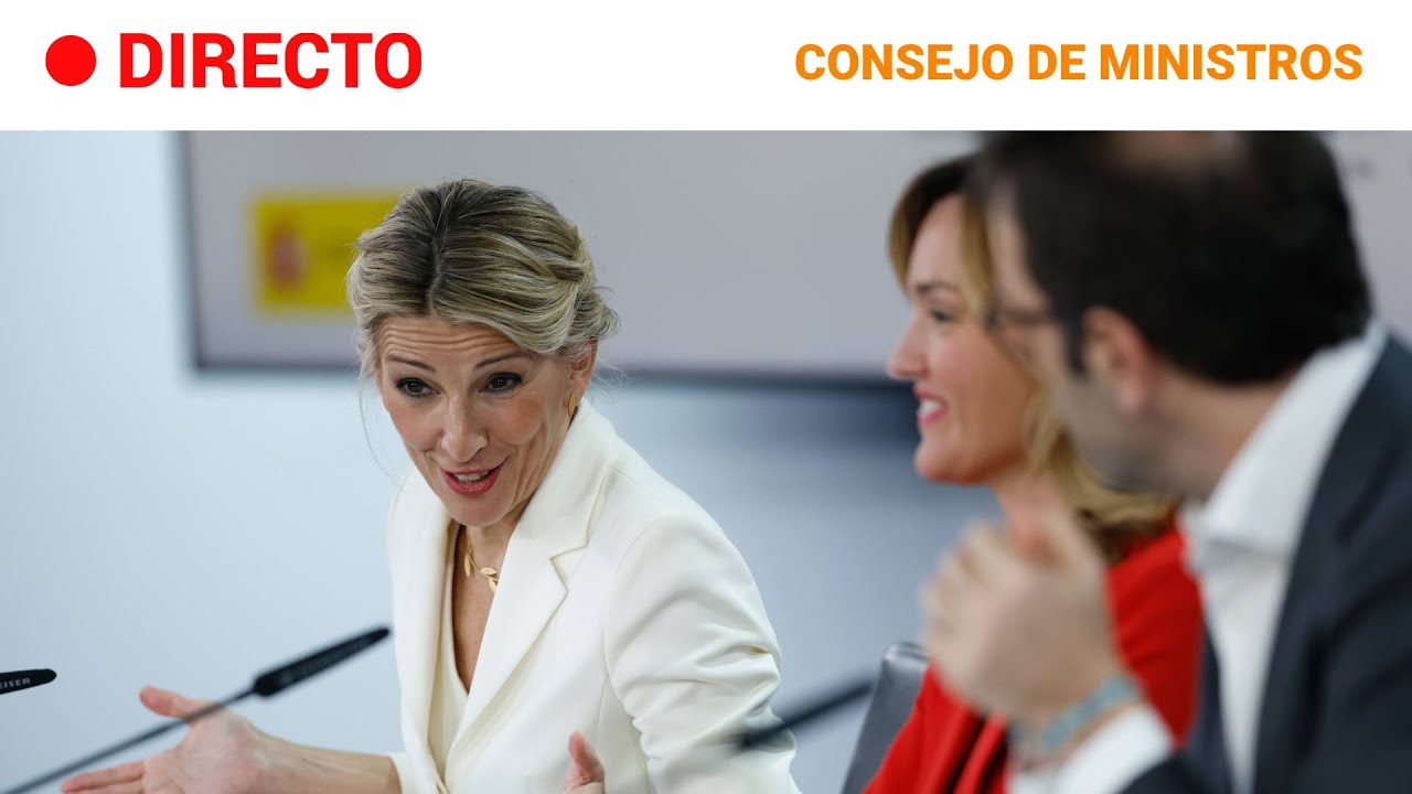 CONSEJO DE MINISTROS: Aprueban la REDUCCIÓN DE LA JORNADA LABORAL a 37,5 horas | RTVE Noticias