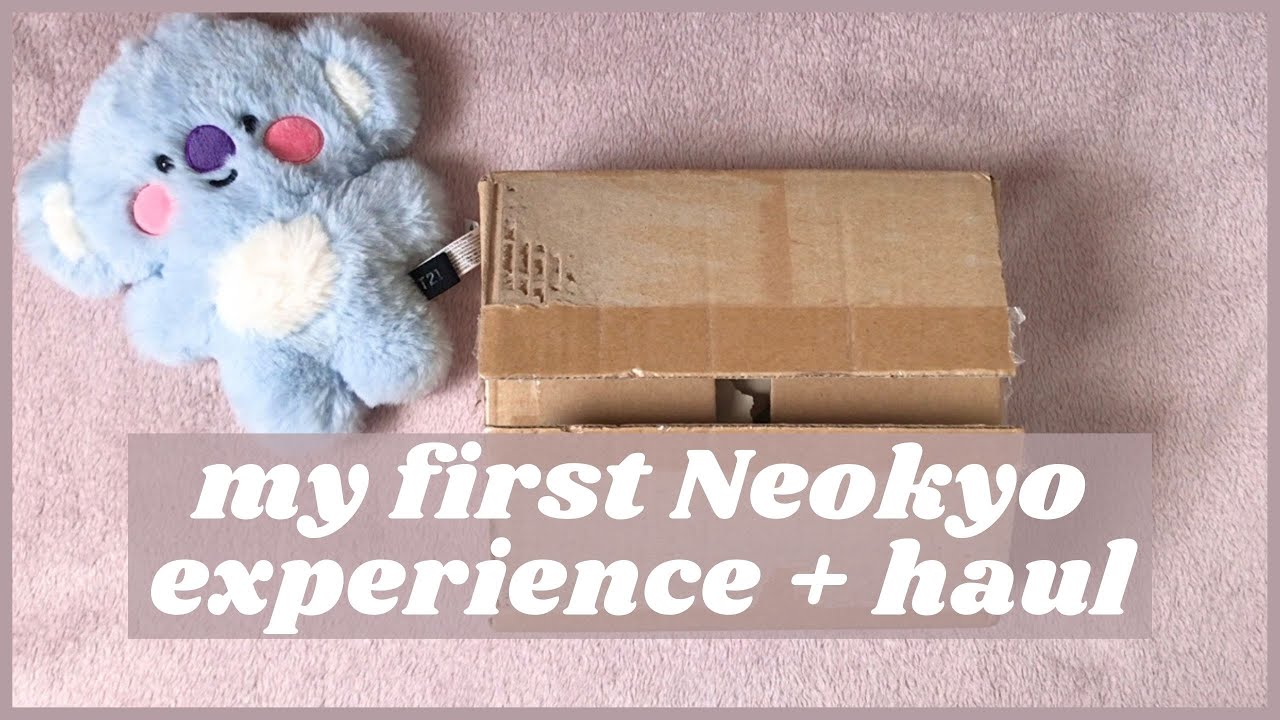 🌙 my first Neokyo BTS photocards haul ✨ Namjoon & OT7 (+ some extra kpop gifts) [CC]