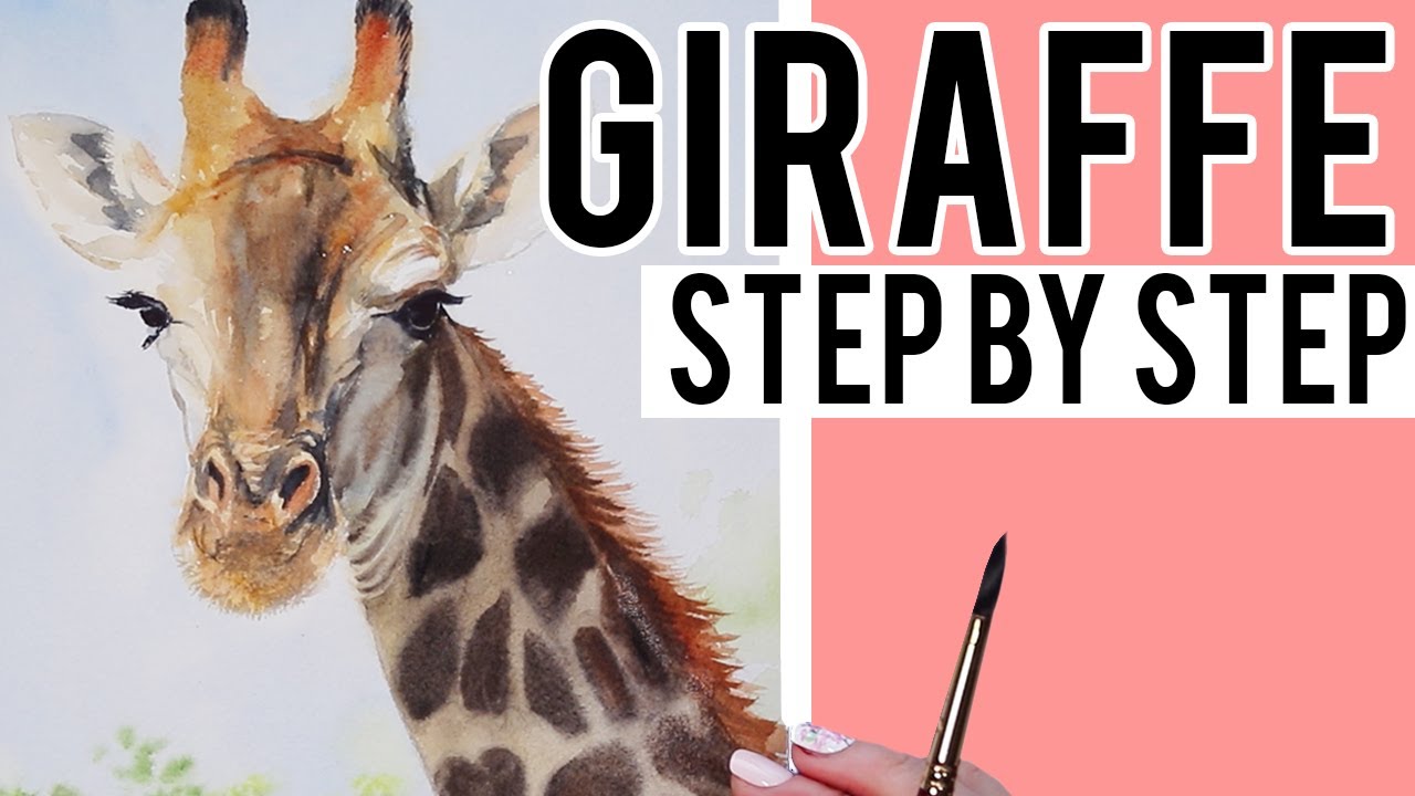 How to Paint a Realistic Giraffe With Watercolors