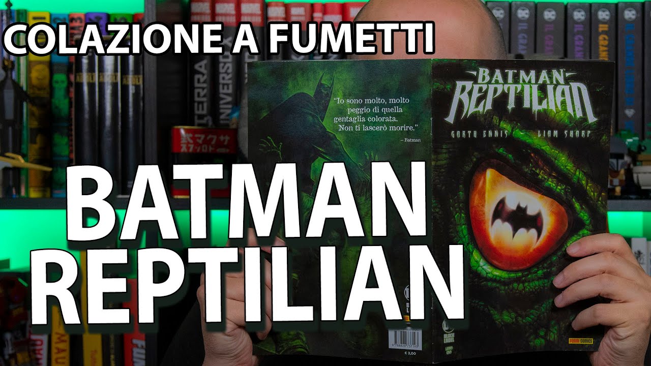 Batman Reptilian: una miniserie di Garth Ennis e Liam Sharp
