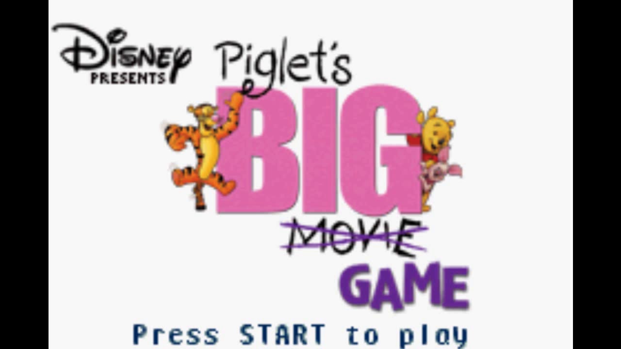 Piglet's Big Game - Gameboy Soundtrack (Eeyore's Dream Outside) UPDATED