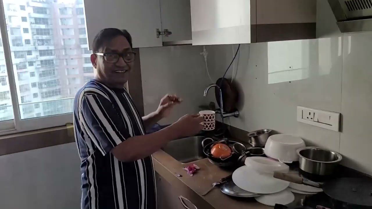 #SonuLiveD | VLog 122 | Kitchen Tales with Father and Son