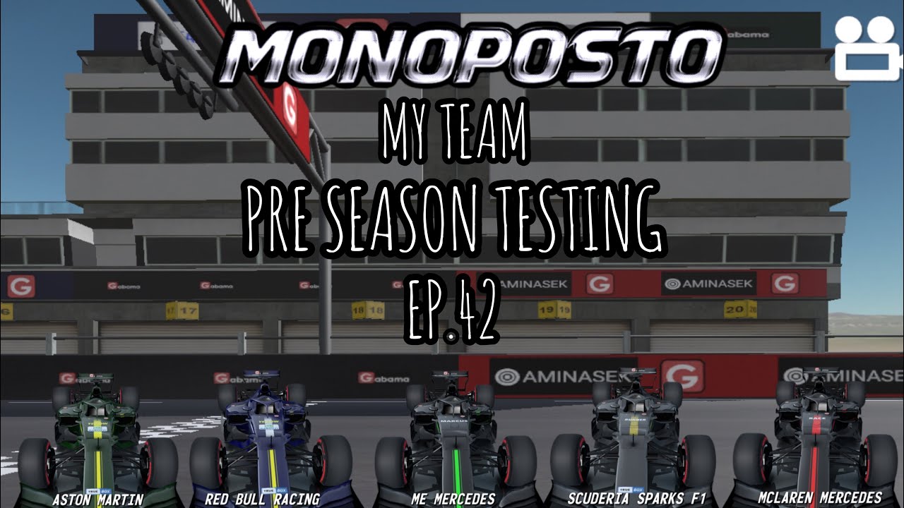 Monoposto My Team Ep.42 PRE SEASON 2022 REGULATIONS!
