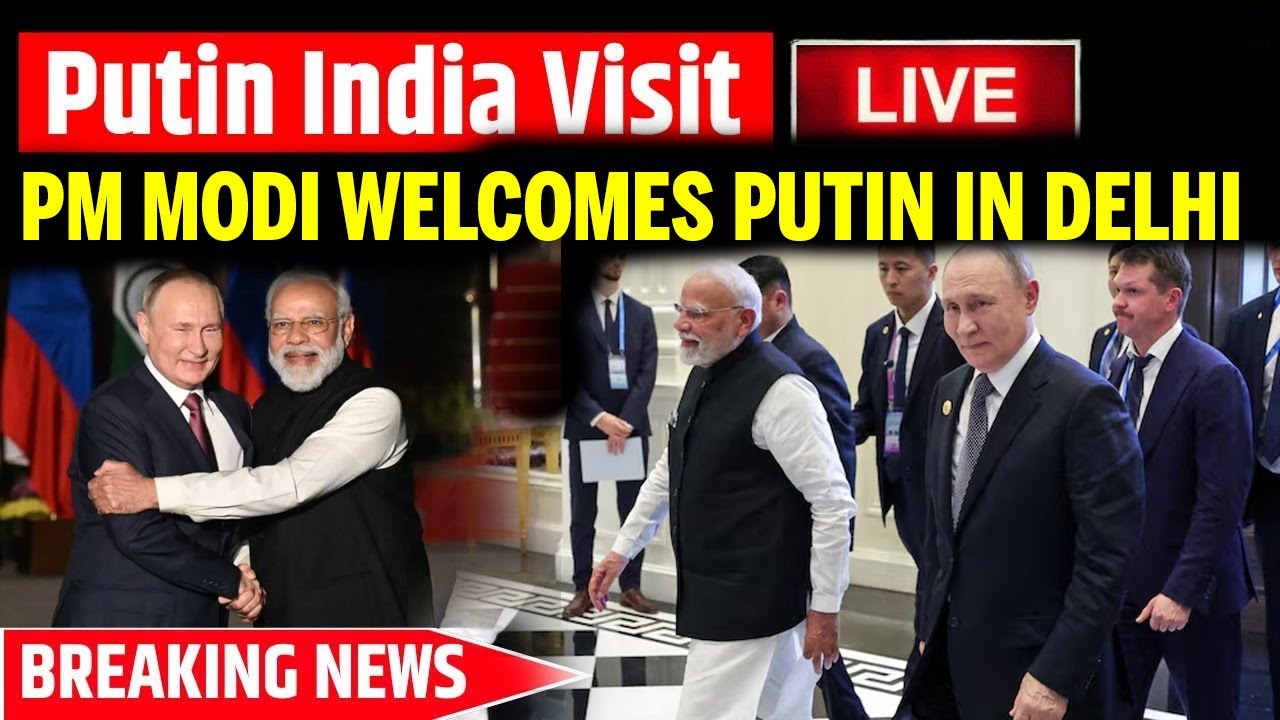 Putin In India LIVE | PM Modi Welcomes Russian President Vladimir Putin | Modi&ndash;Putin Meet | N18L