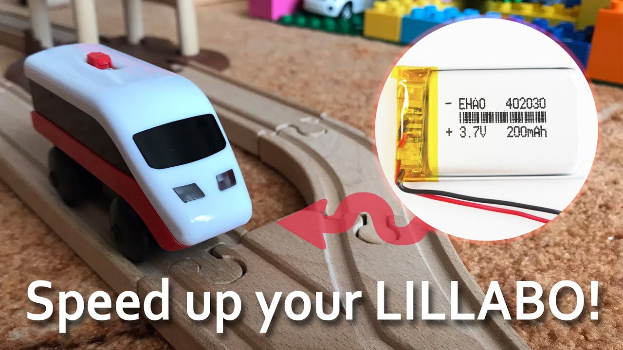 Speed up you Ikea Train Lillabo!
