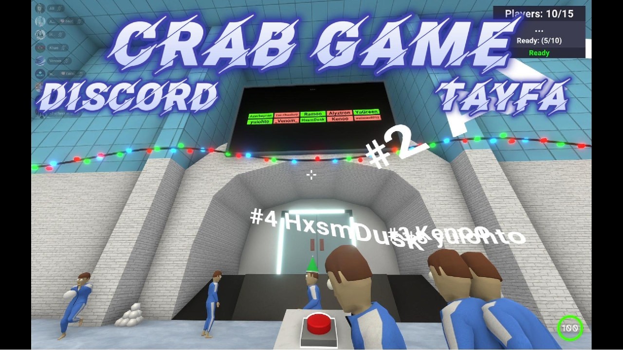 Discord Tayfası ilə Crab Game