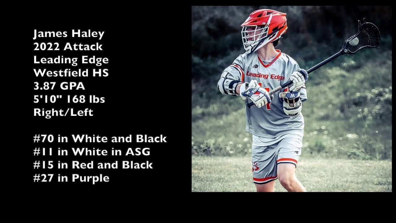 James Haley (Westfield '22) 2020 Fall Lacrosse Highlights