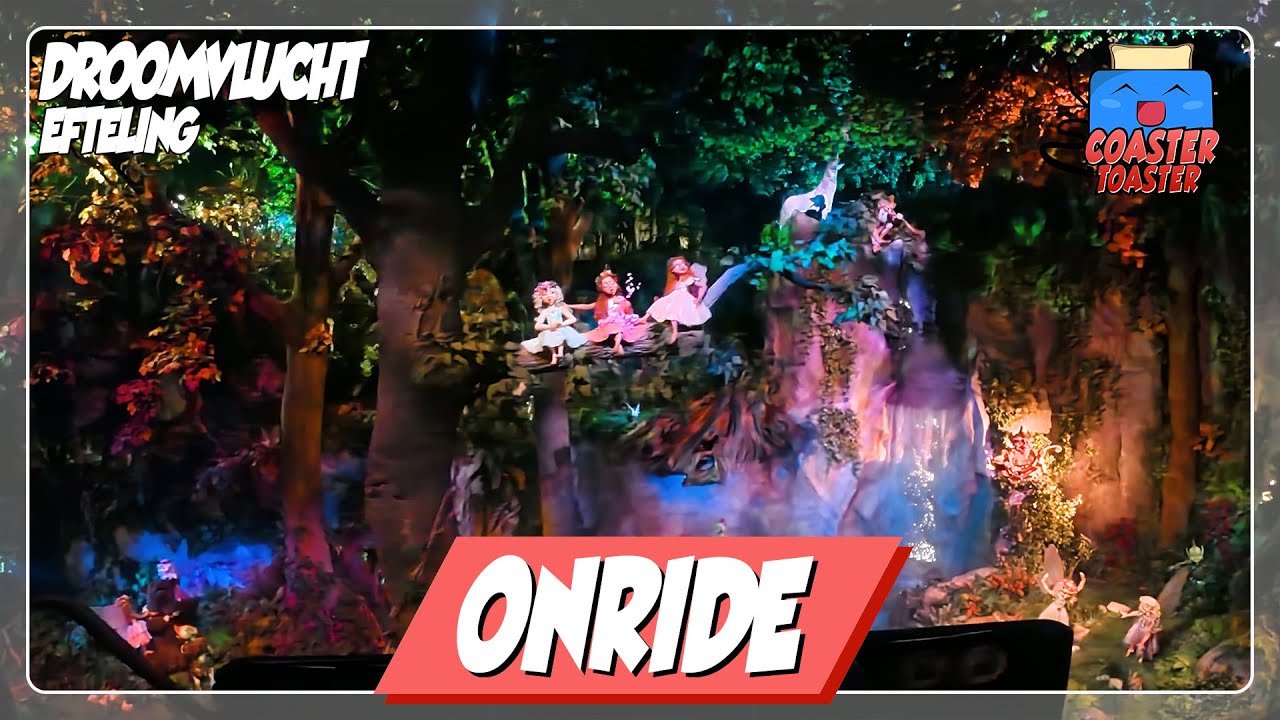 Droomvlucht - Efteling - Gondelbahn vorbei an Elfen und Trollen | POV