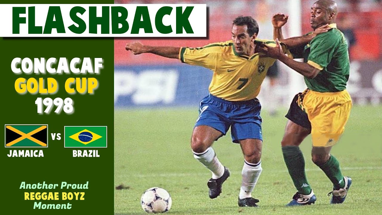 CONCACAF Gold Cup 1998 | Jamaica vs Brazil | Extended Highlights