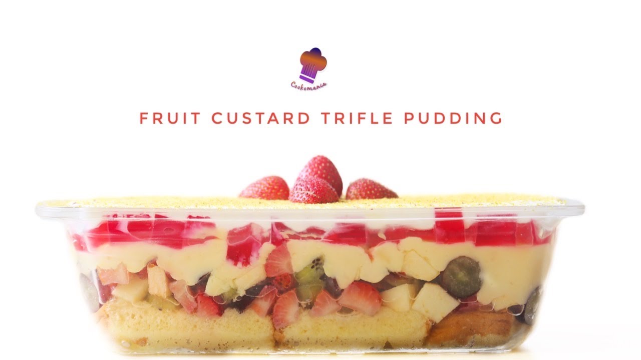 Fruit Custard Trifle Pudding | Easy Pudding Recipe | Dessert Recipe