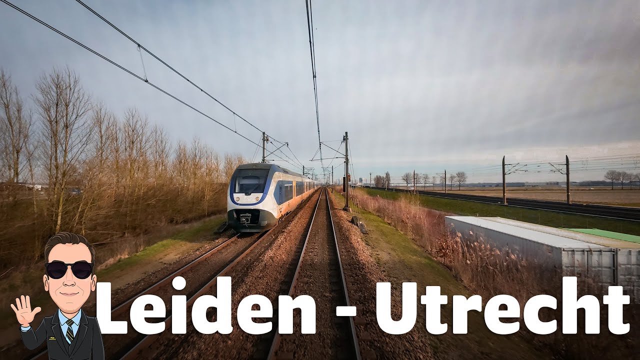 Обратный путь в Утрехт! | Intercity Leiden Centraal - Utrecht Centraal (VIRM)
