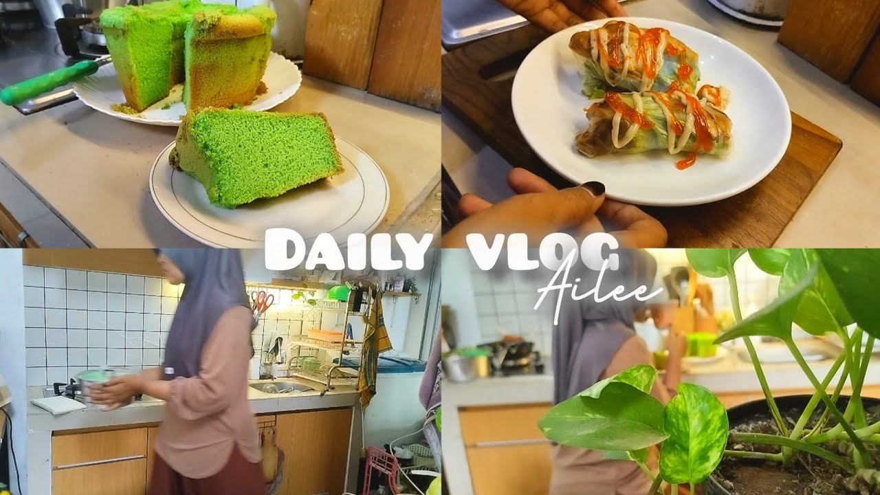 Chiffon cake pandan | ibu rumah tangga sederhana di perumahan 