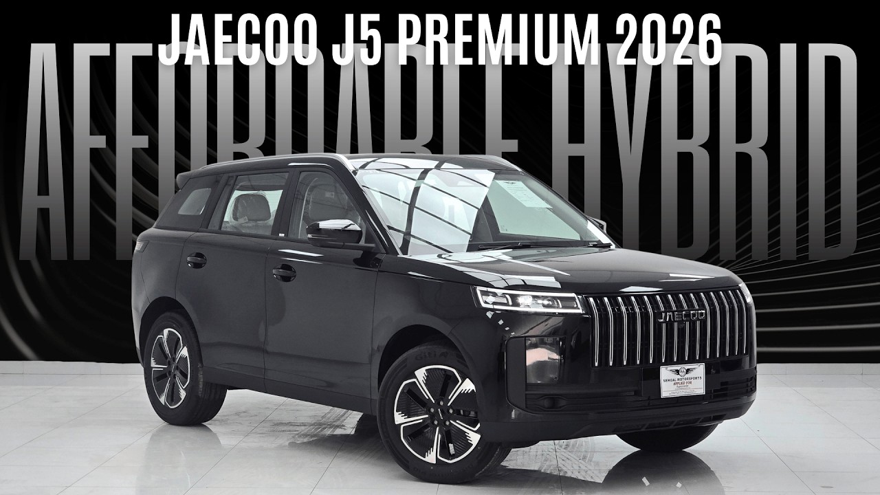 Jaecoo J5 Premium Hybrid 2026. The Hottest Hybrid SUV of 2026.