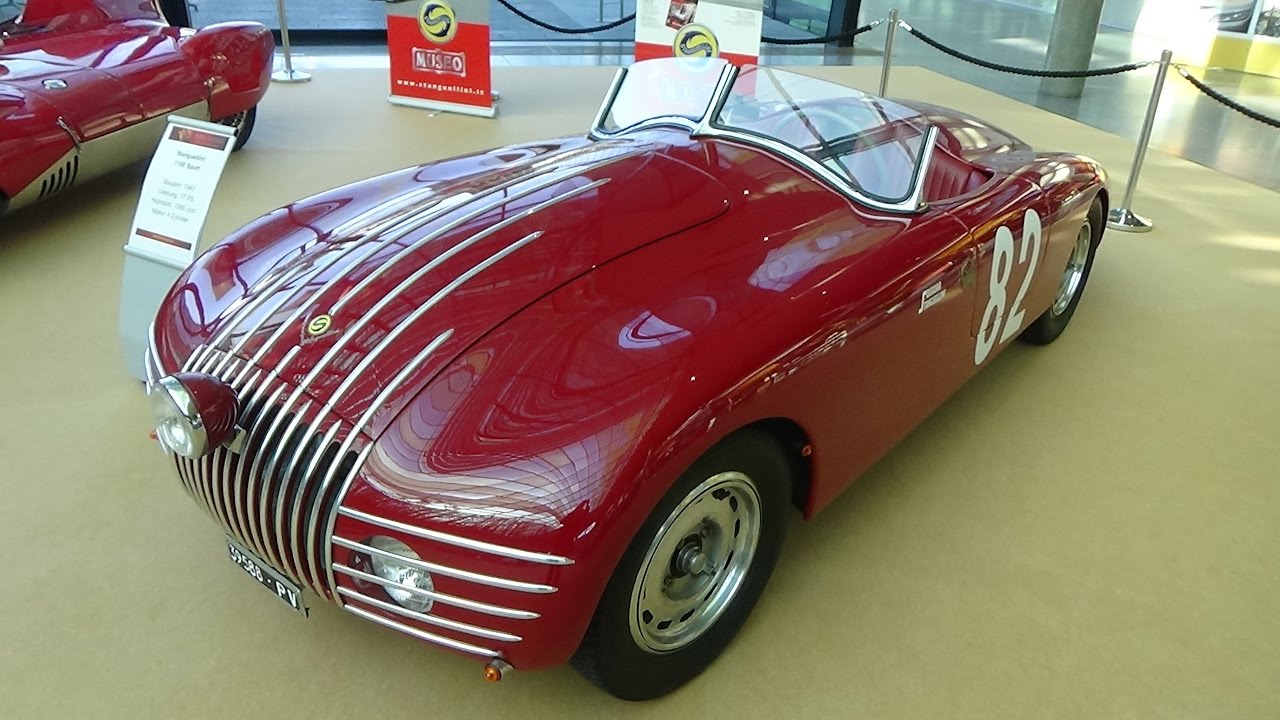 1947 Stanguellini 1100 Sport - Exterior and Interior - Retro Classics Stuttgart 2017