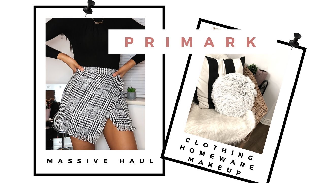 HUGE WINTER PRIMARK HAUL | NOVEMBER 2017 - SARAH WORE WHAT