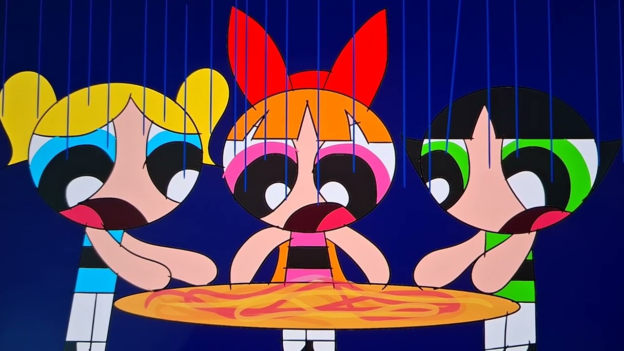 A Carrot Sticks are Ruined! The Powerpuff Girls Blossom Bubbles Buttercup 2016