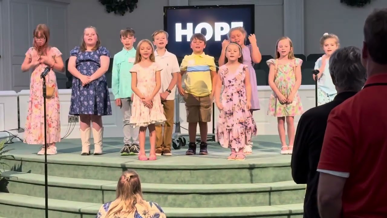 Hope Ministries Kids “What A Mighty God We Serve”