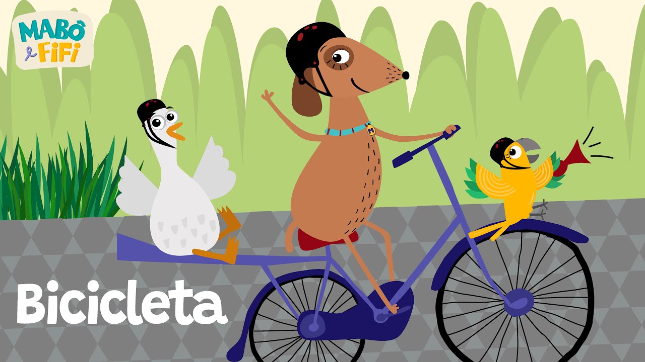 BICICLETA - videoclipe musical | Mabô e Fifi