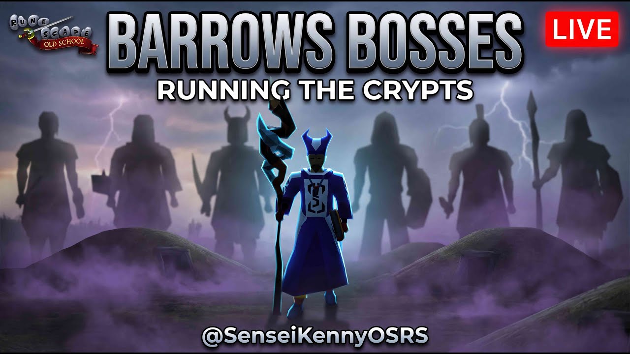 Barrows Runs LIVE | PvM Grind & Loot Hunting | Chest Reveals (OSRS)