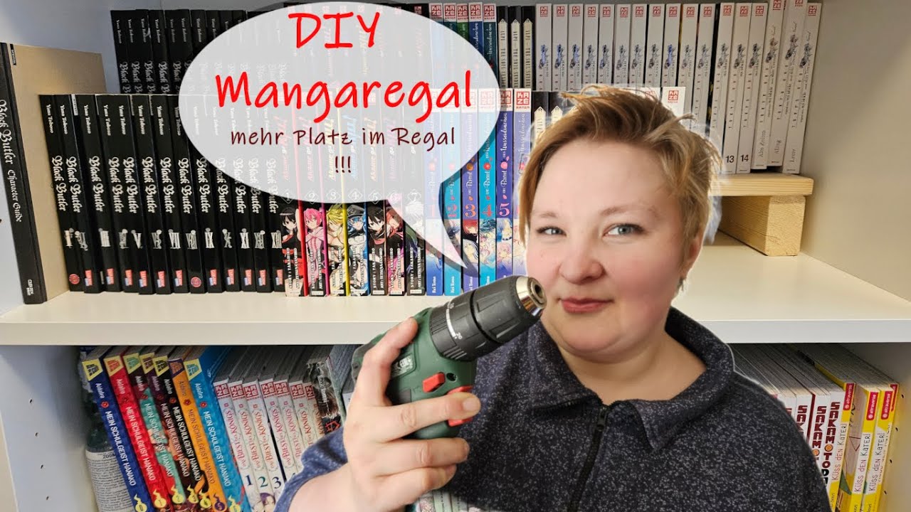 Kein Platz MEHR !!! DIY Mangaregal sorgt für mehr Platz