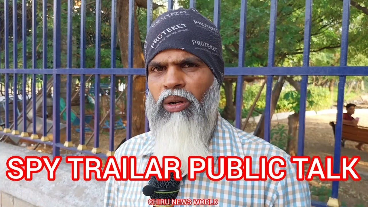 spy public talk | spy trailer |  #nikhil | spy | gunduboss subhashchandrabose @chirunewsworld
