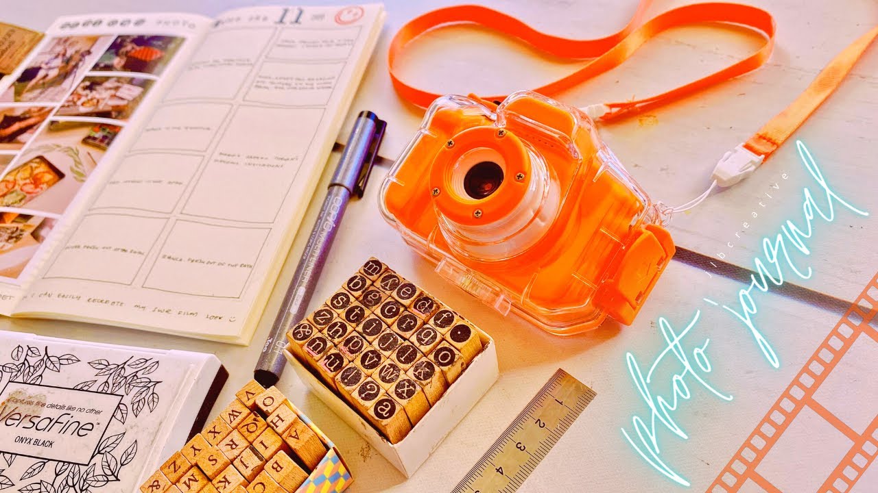 My new photo journal + mini-cam unboxing!